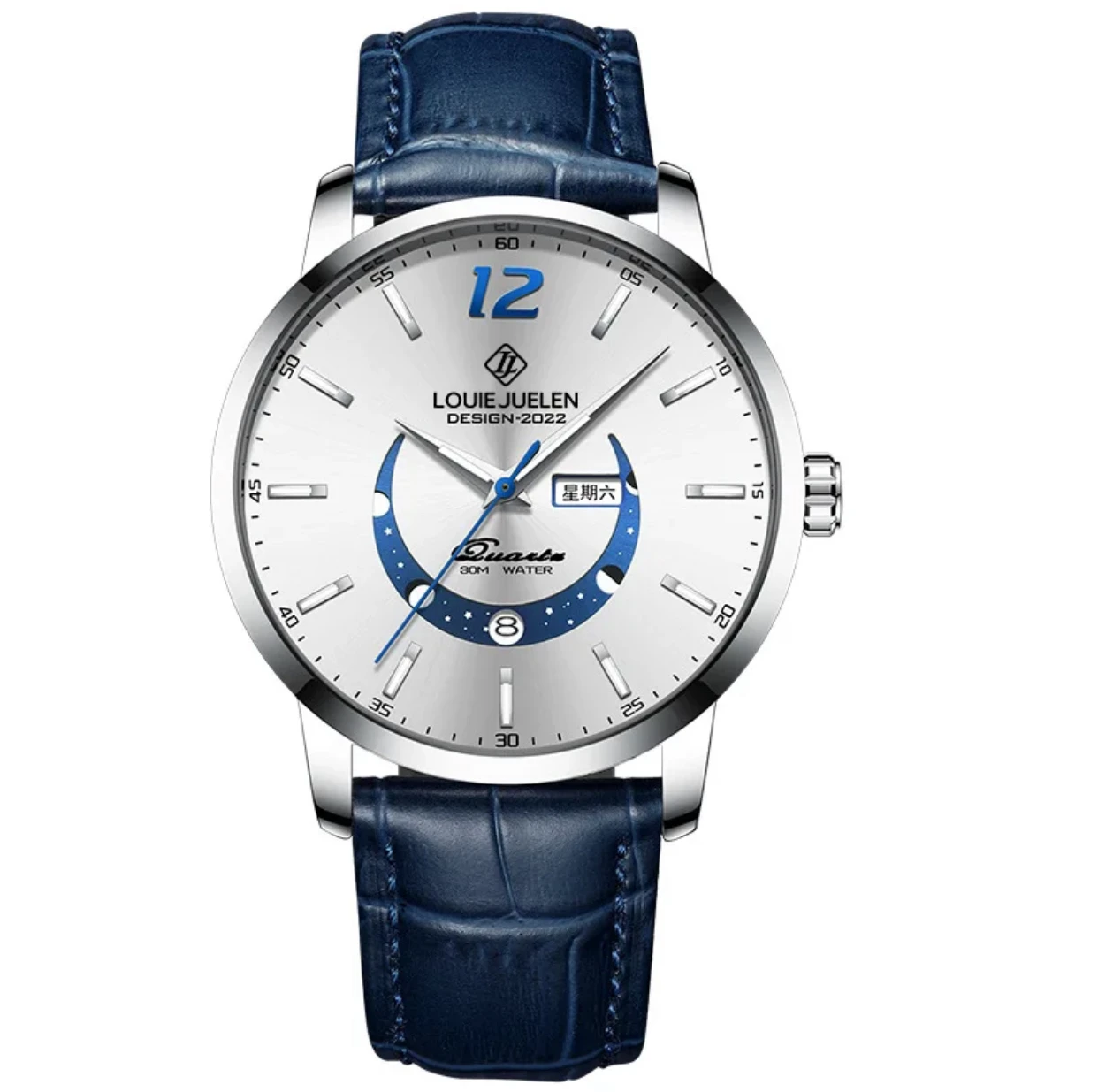 Montre en cuir pour homme