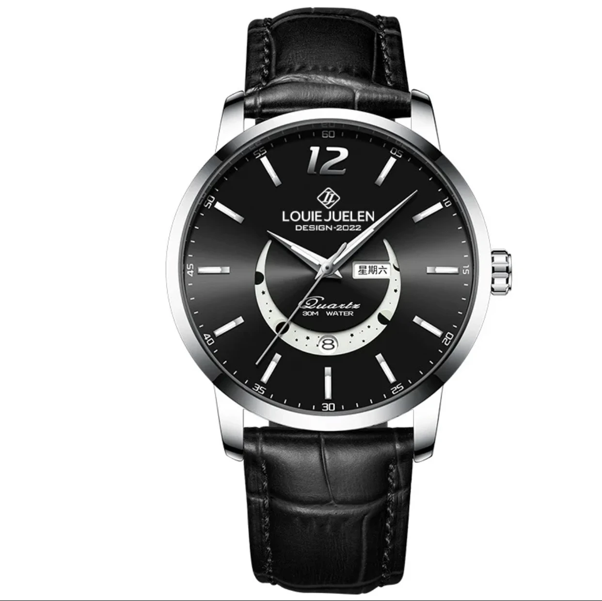 Montre en cuir pour homme