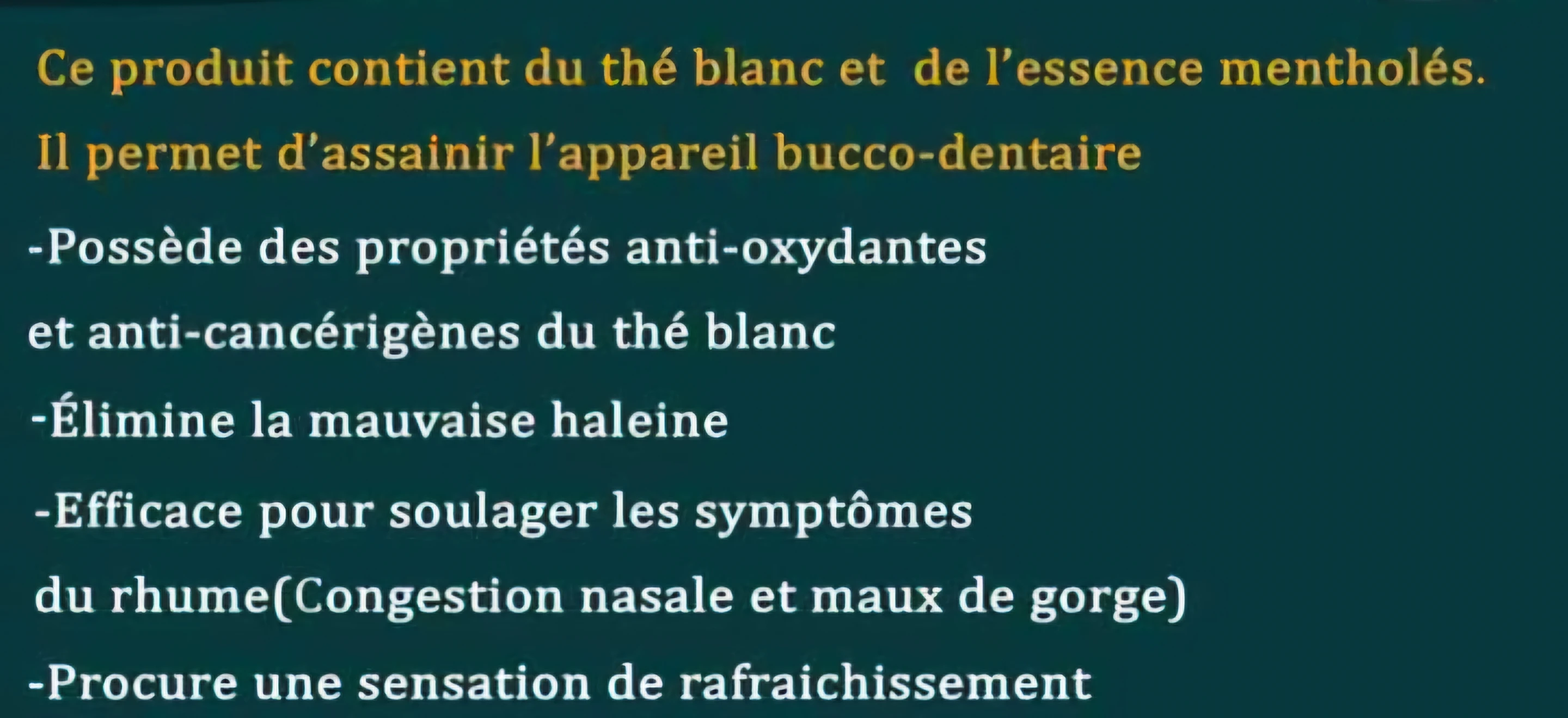 Spray de bouche