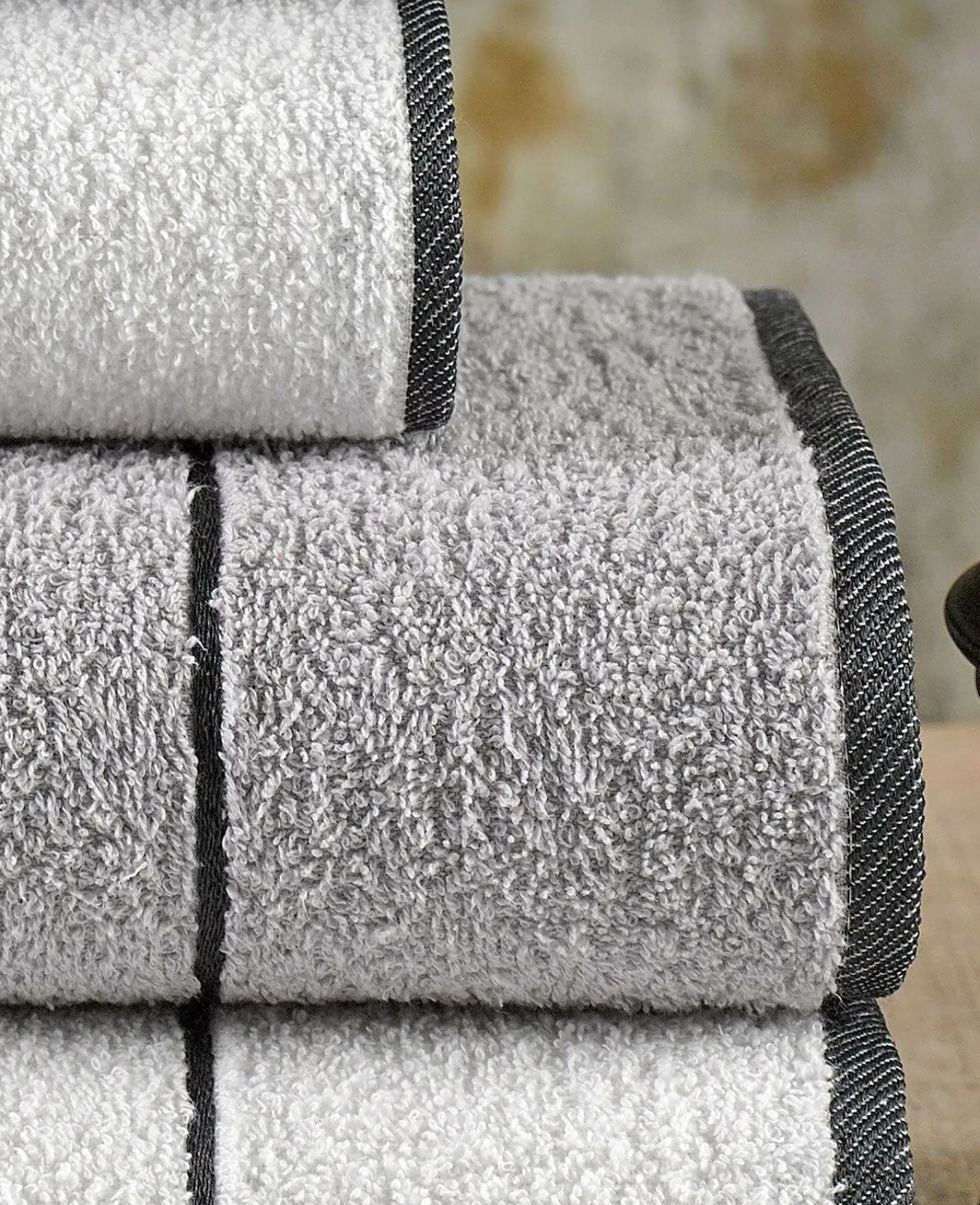 Set de 4 serviettes de bain