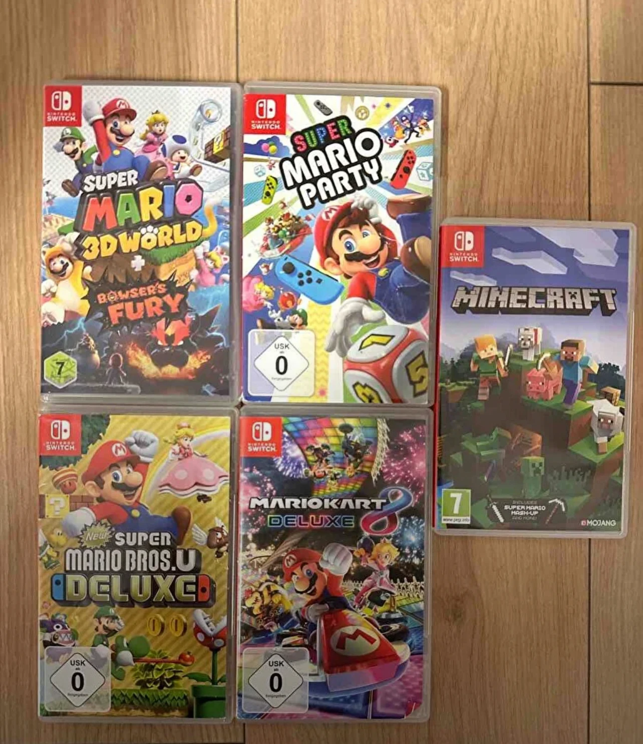 Minecraft pour Nintendo switch