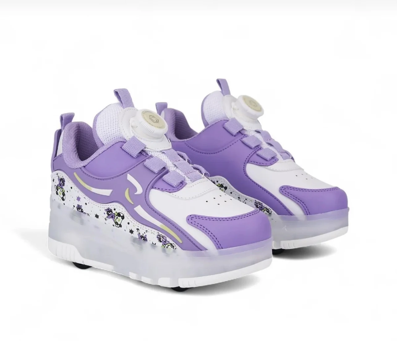 Chaussures de Sport Lumineuses et à Roulettes